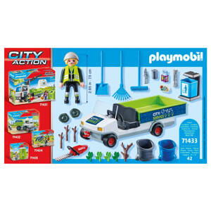 Playmobil Street Cleaner with e-Vehicle 71433